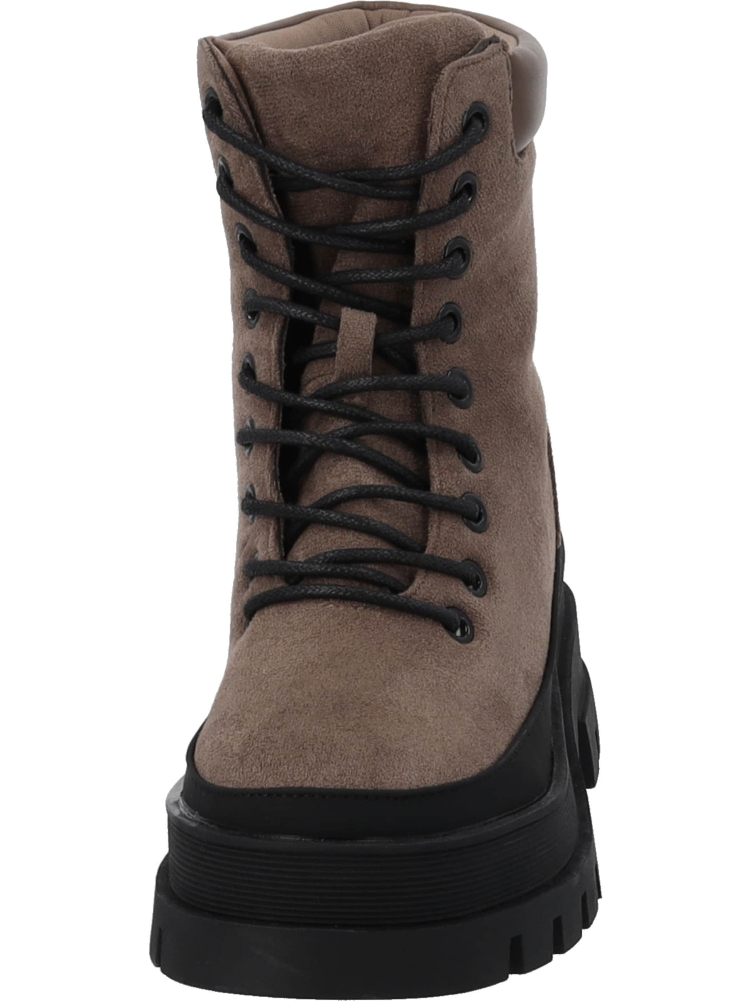 Palado by Sila Sahin Lace-up bootie in Grey