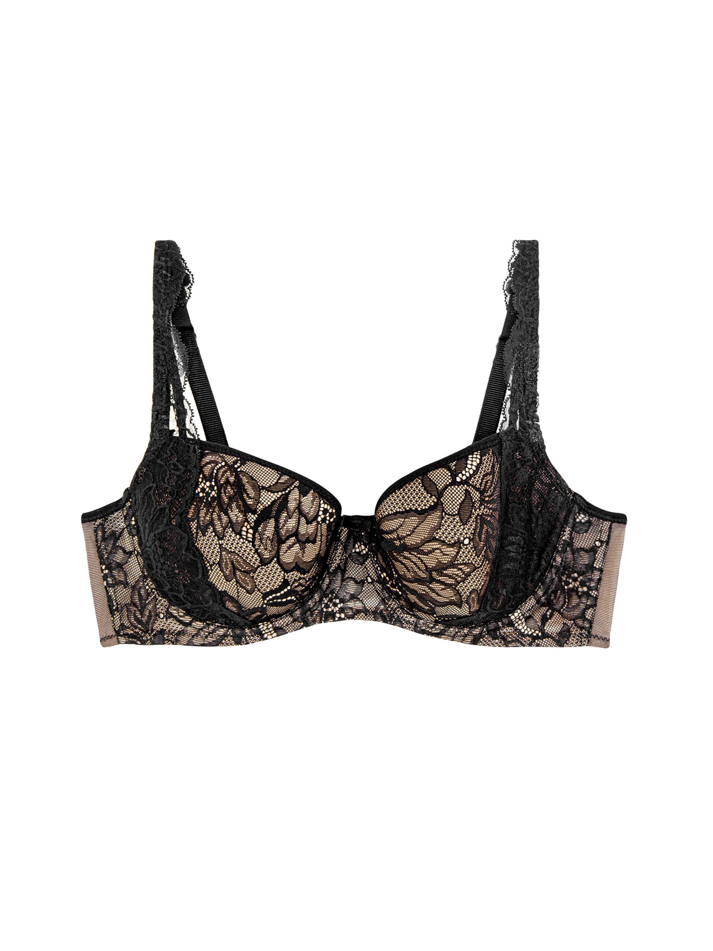 TRIUMPH Regular Bra ' Amourette Charm ' in Black: front