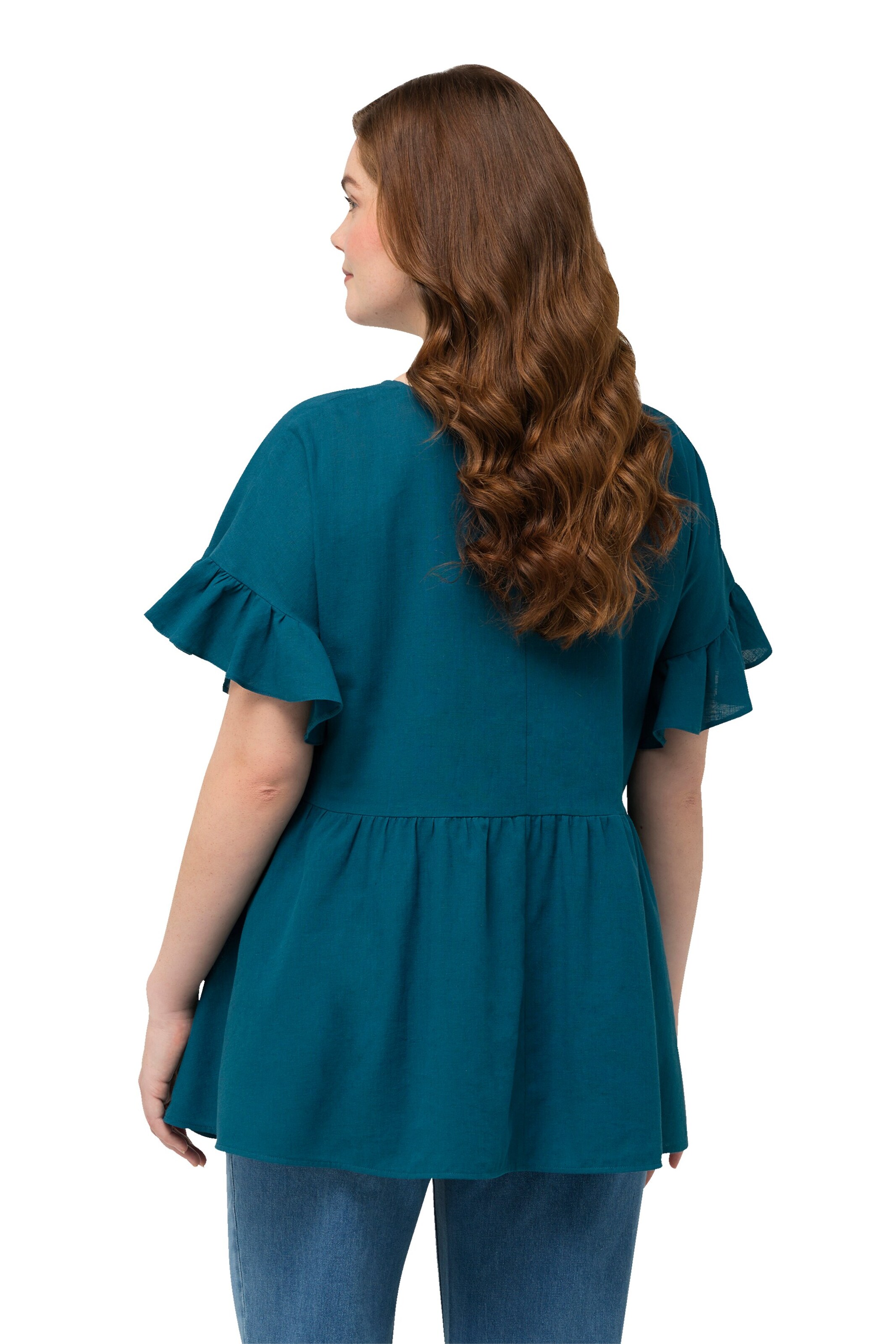 Ulla Popken Bluse in Blau