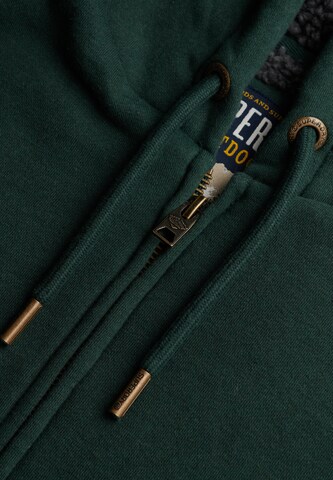 Veste de survêtement Superdry & Co en vert