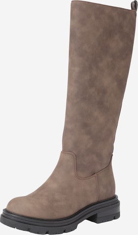 Cizme de la PS Poelman pe maro: față