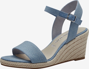 TAMARIS Sandals in Blue: front