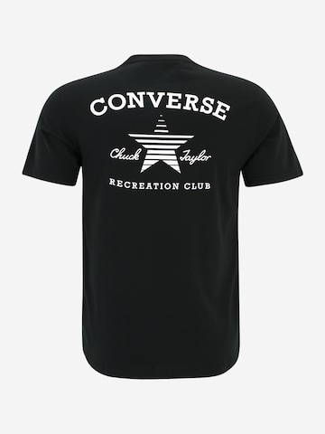 CONVERSE T-Shirt 'Go-To' in Schwarz