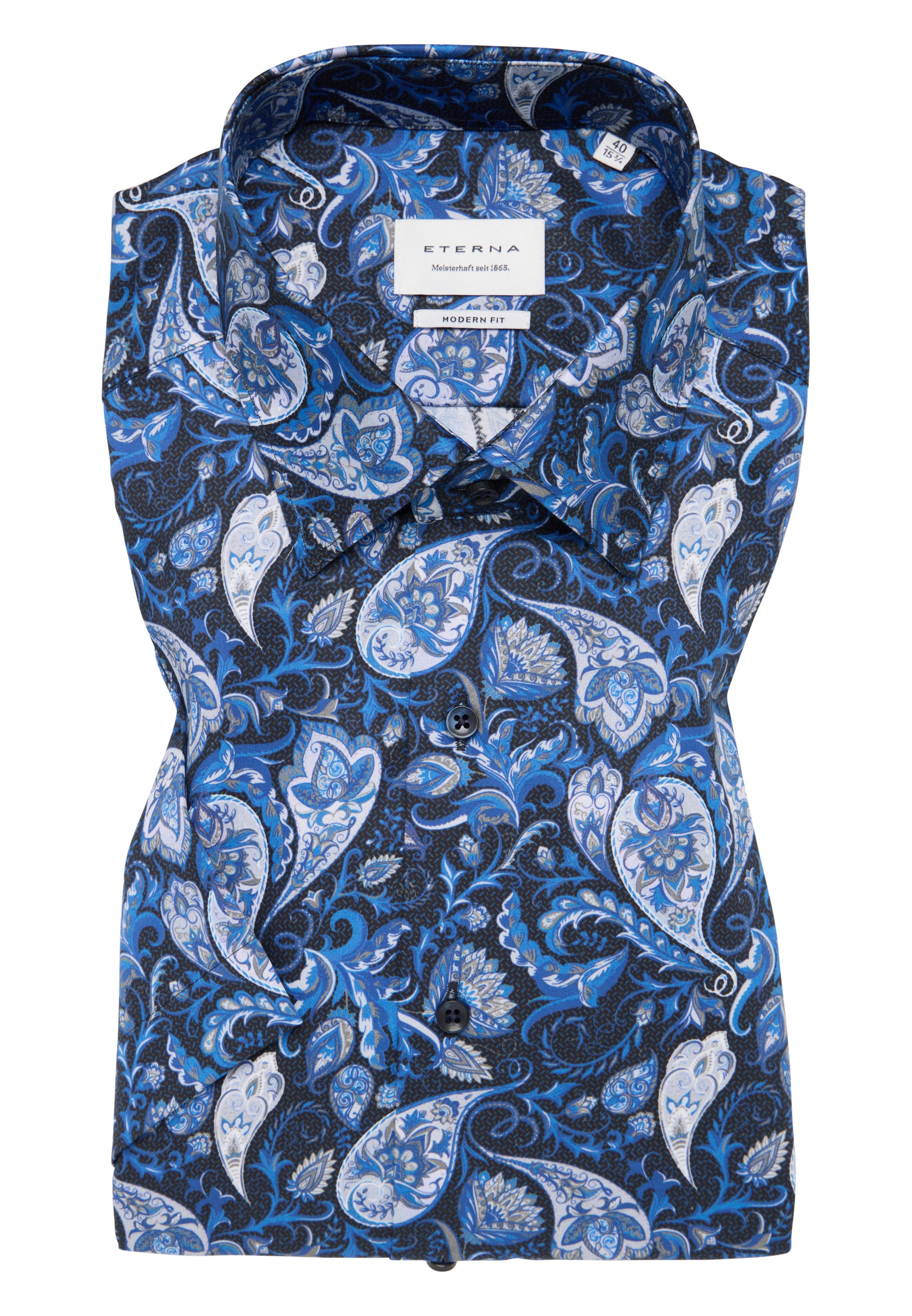 ETERNA Comfort fit Business shirt in Blue