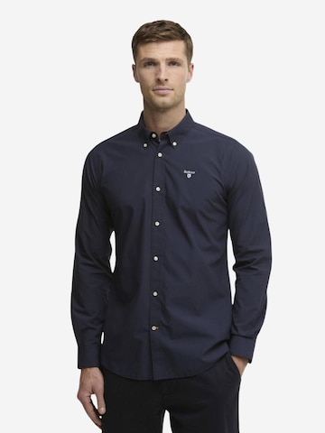 Regular fit Camicia 'TREEPORT POPLIN MSH5753' di Barbour in blu