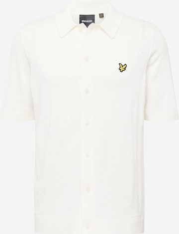 Lyle & Scott Klasický střih Košile – béžová: přední strana