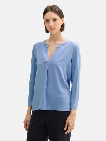TOM TAILOR Bluse in Blau: Vorderseite