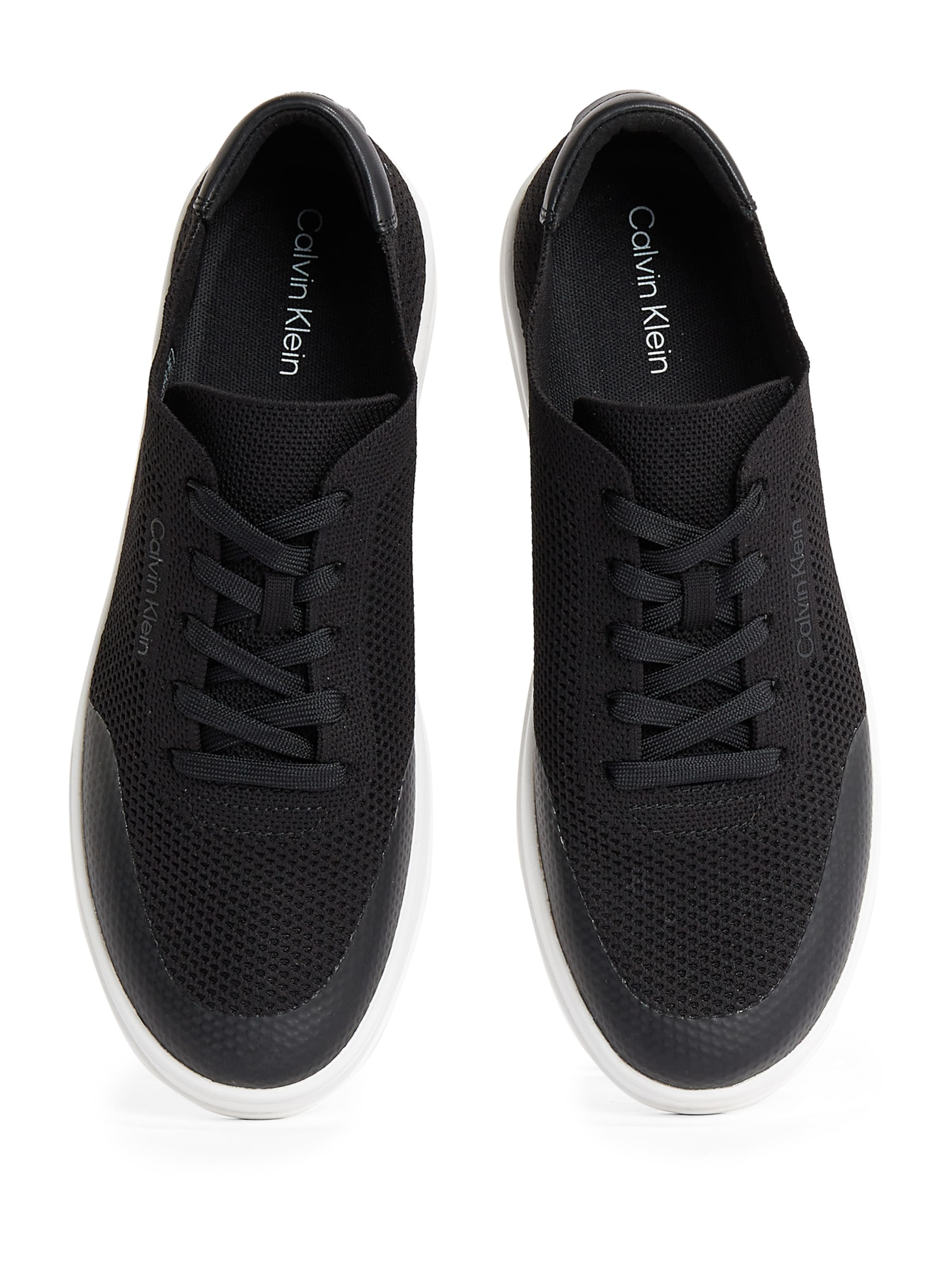 Calvin Klein Ниски маратонки в черно