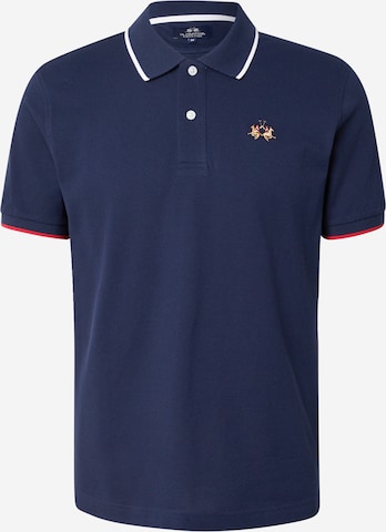 La Martina Μπλουζάκι 'Men - Shirts' σε μπλε: μπροστά