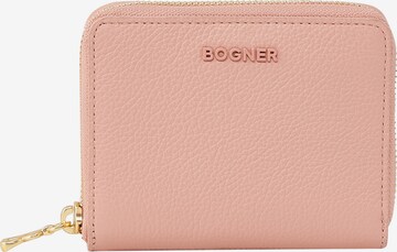 BOGNER Wallet in Pink: front