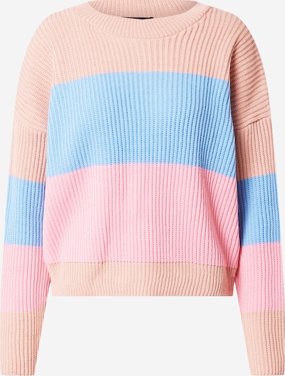 In The Style Sweater 'OLIVIA BOWEN' in Light blue / Pink / Light pink, Item view