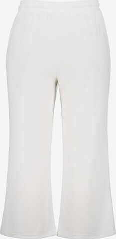 Ulla Popken Bootcut Broek in Wit