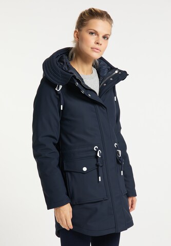 DreiMaster Klassik Parka in Blau: Vorderseite