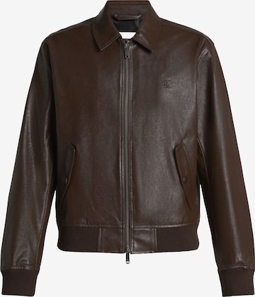 Calvin Klein Jeans Jacke in Braun: Vorderseite