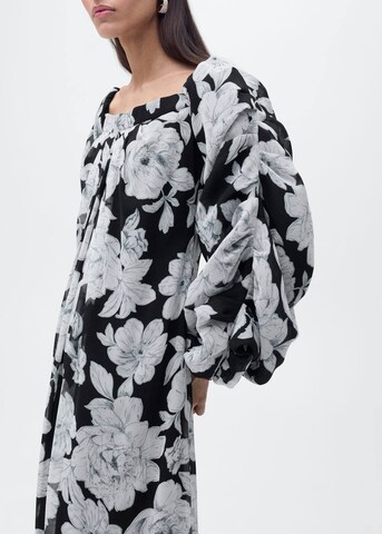 MANGO Kleid 'Vapor-A' in Schwarz
