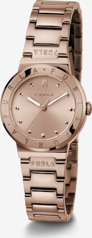FURLA Аналоговые часы 'Tortona' в Золотой: спереди