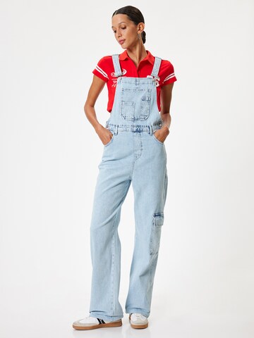 Koton Loosefit Tuinbroek jeans in Blauw: voorkant