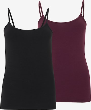 purpurinė ONLY Palaidinė be rankovių 'ONLLOVE': priekis