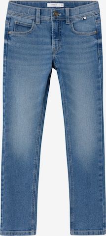 NAME IT Slimfit Jeans 'SILAS' in Blauw: voorkant