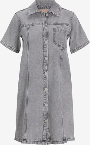 Robe-chemise 'AMOR' JJXX en gris : devant