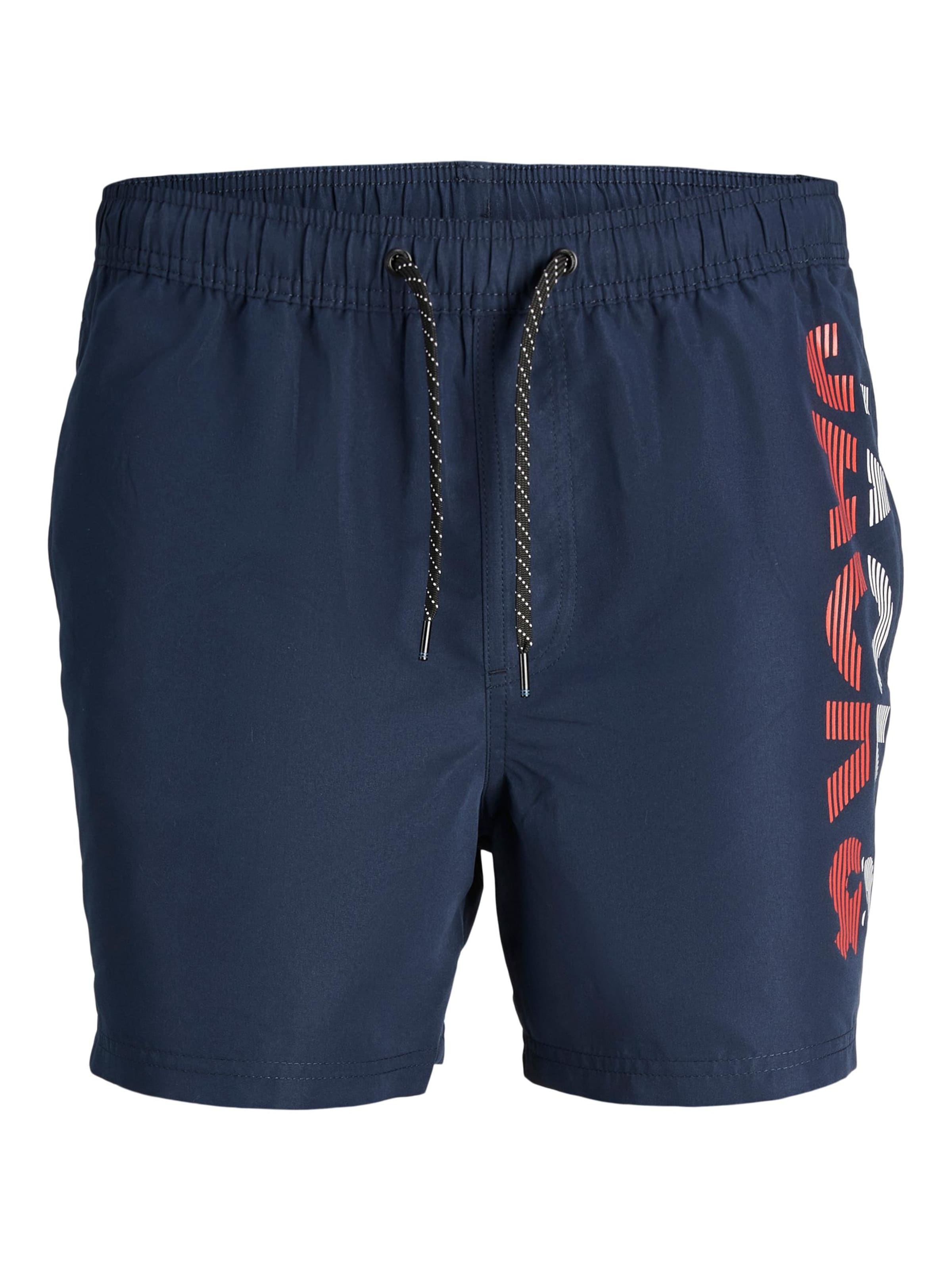 JACK & JONES Zwemshorts 'Fiji' in Blauw: voorkant