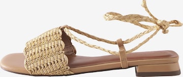 Next Sandaalit värissä beige: etupuoli