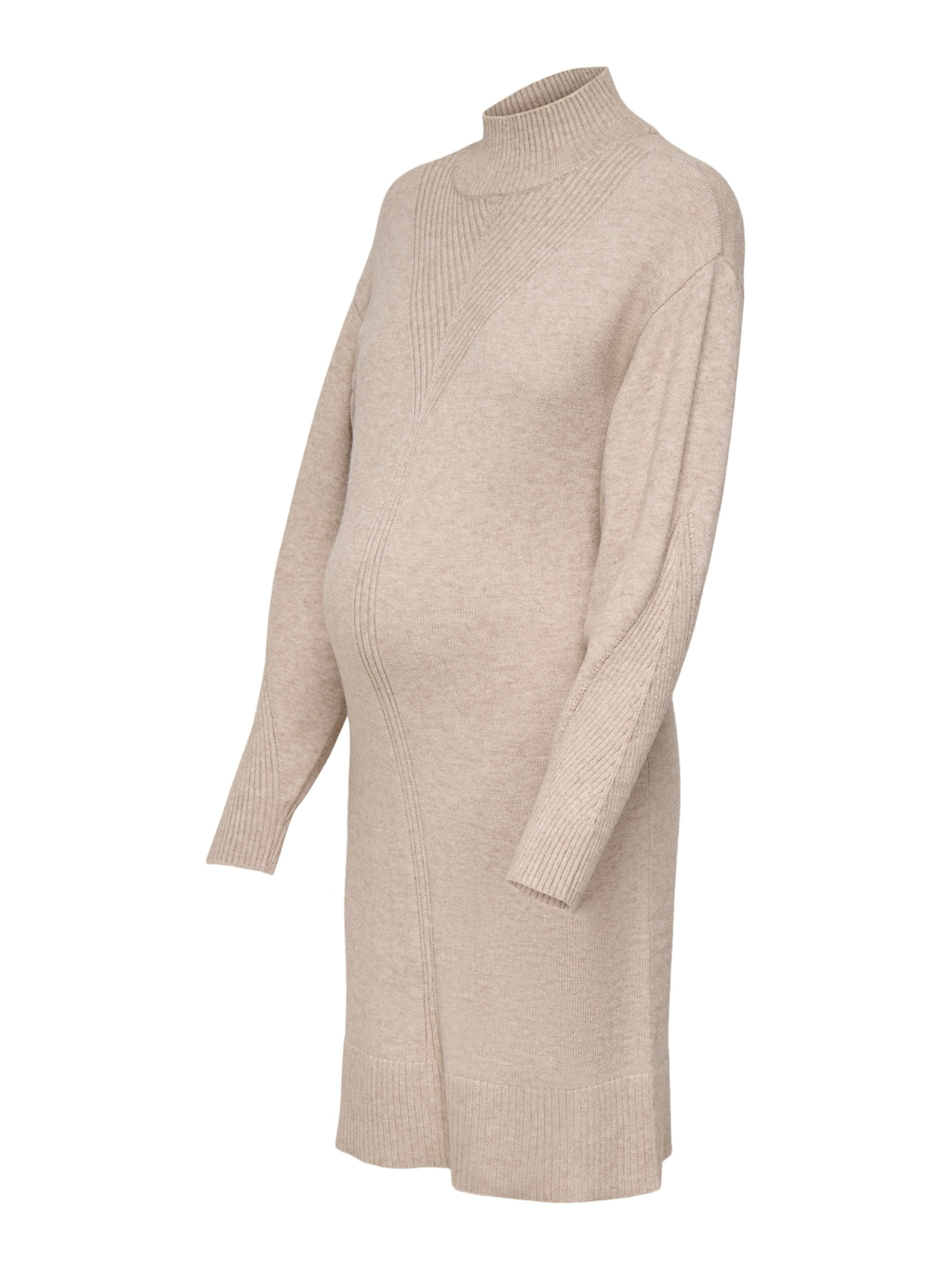 Only Maternity Kleid in Braun: Vorderseite