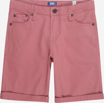 Jack & Jones Junior regular Παντελόνι 'RICK ORIGINAL' σε ροζ: μπροστά