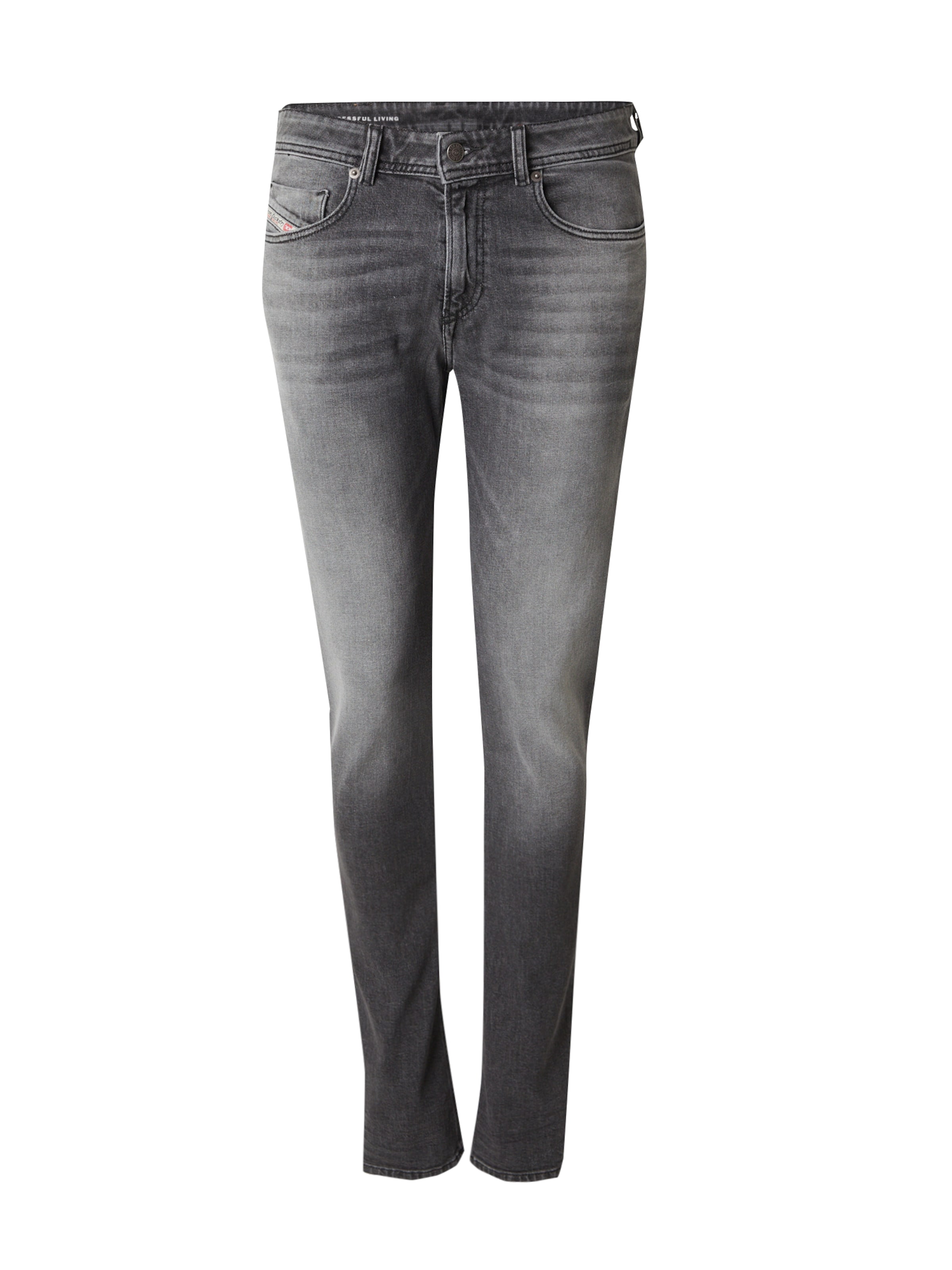 DIESEL Regular Jeans '1979 SLEENKER' in Schwarz: Vorderseite