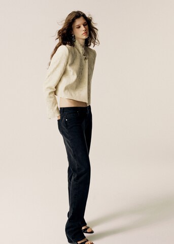 Wide leg Jeans con pieghe 'CAIT' di MANGO in nero