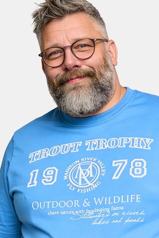 Men Plus Shirt in Blue