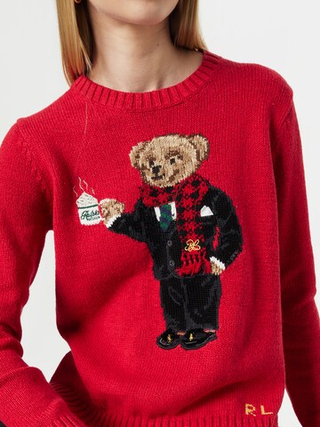 Polo Ralph Lauren Пуловер в червено
