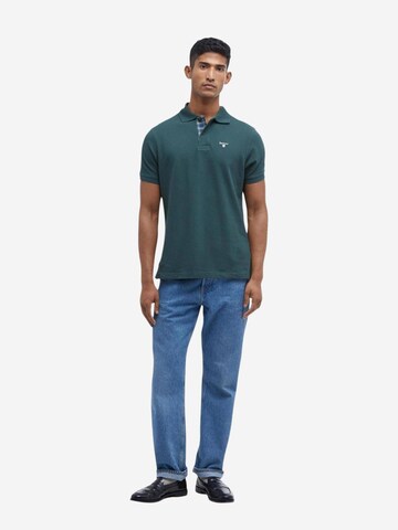 Maglietta 'TARTAN PIQUE' di Barbour in verde