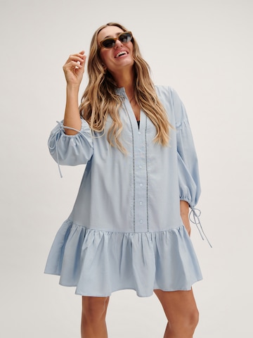 Tatiana Zidekova Oversize ruhák - kék: elől