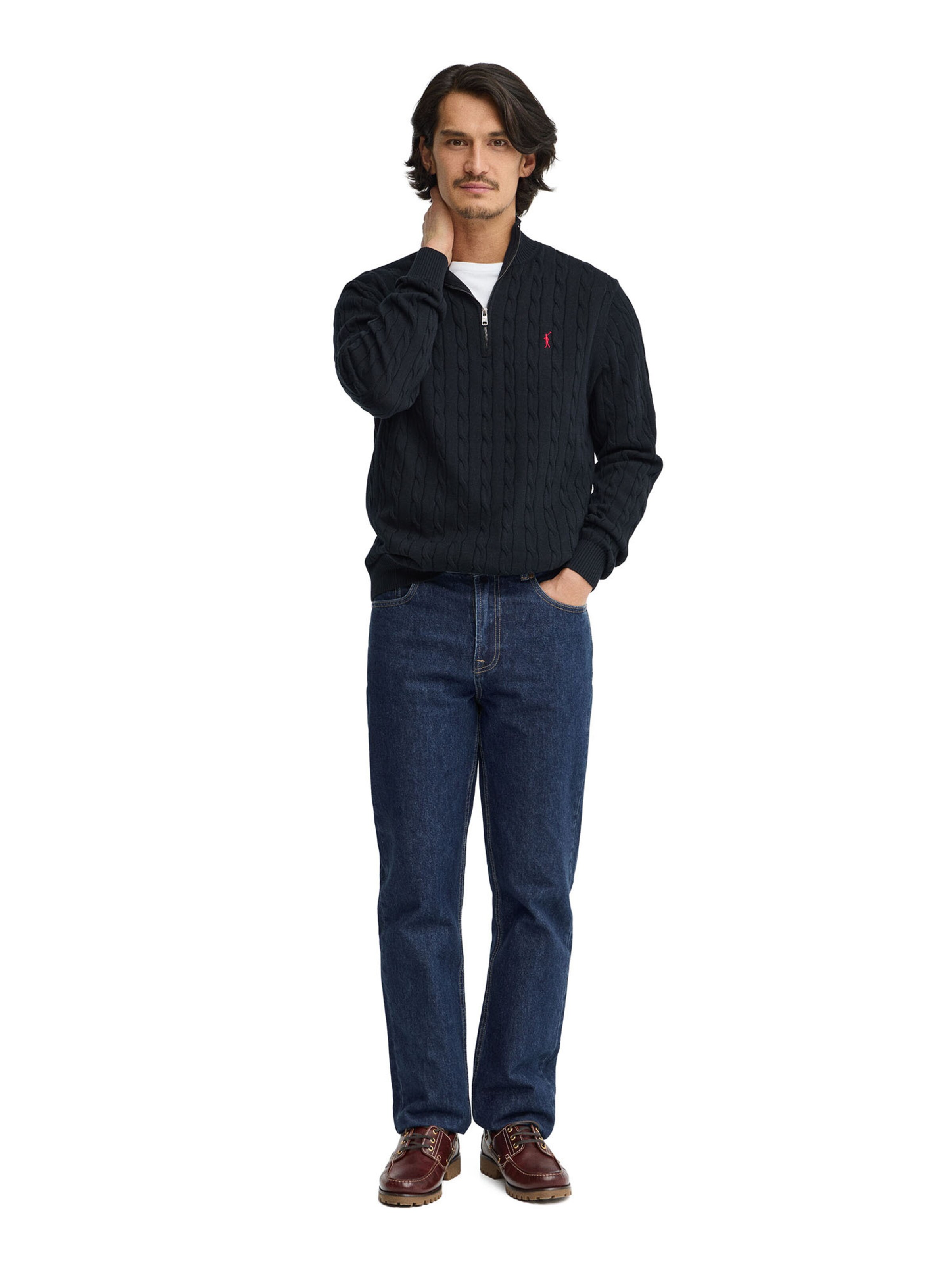 Polo Club Pullover 'Rigby Go' in Blau