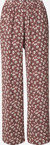 ABOUT YOU Loosefit Broek 'Mina' in Rood: voorkant