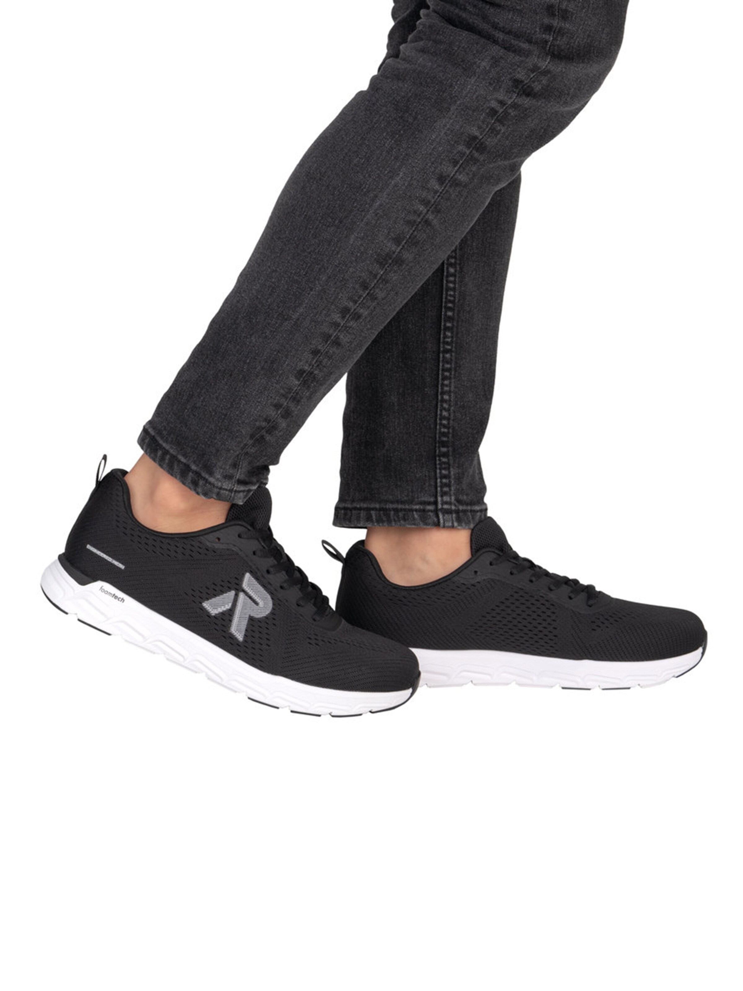 Rieker Sport Sneakers in Black