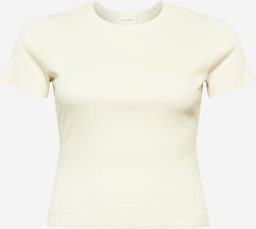 Guido Maria Kretschmer Curvy - Camiseta 'Darja' en beige: frente