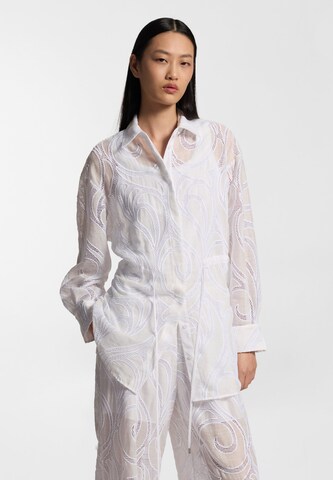 BOSS Bluse 'Balisya' in Weiß: Vorderseite