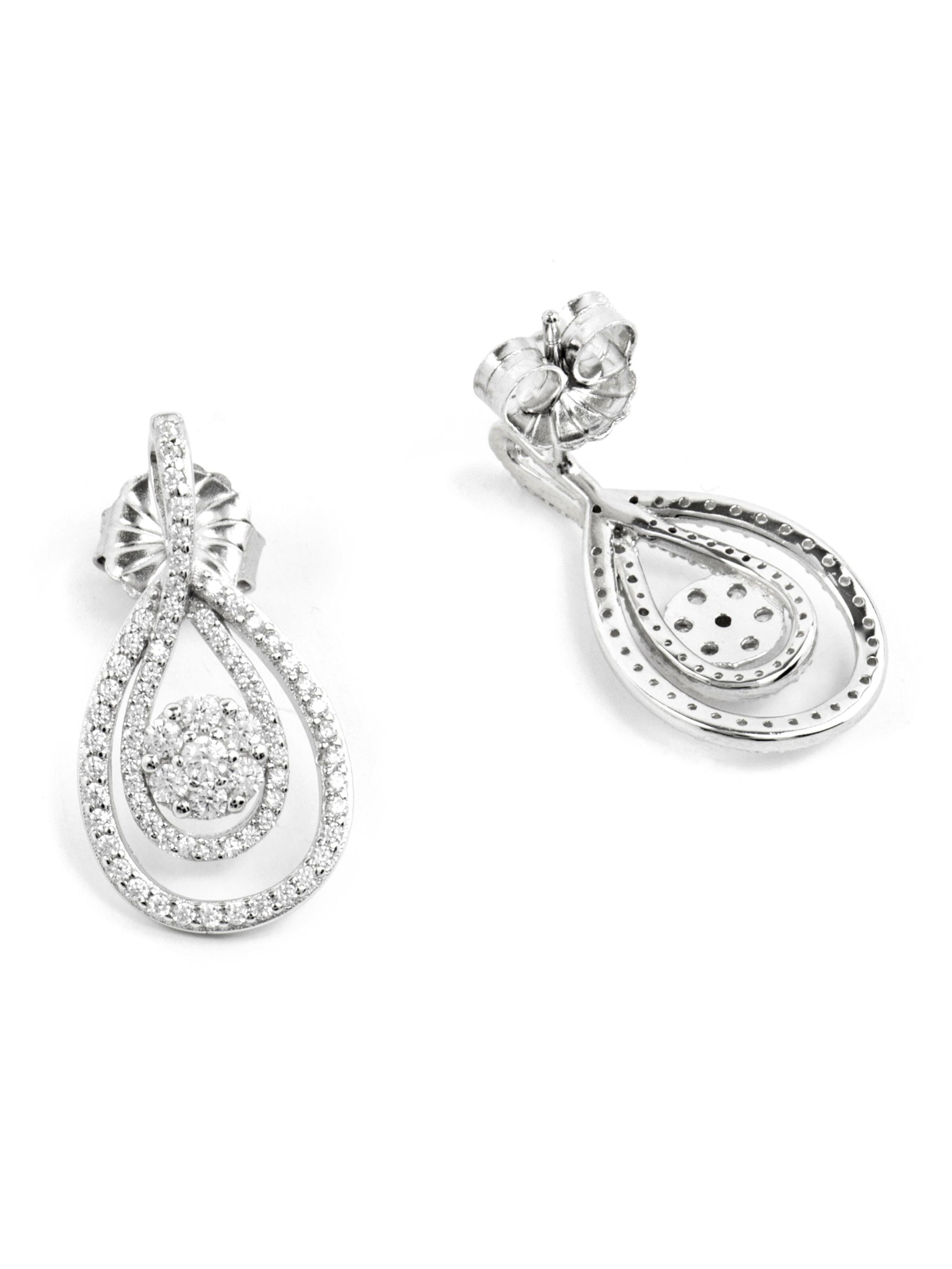 Luxenter - Pendientes 'Isloth' en plata