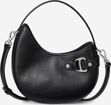 Lauren Ralph Lauren Чанта с презрамки в черно: отпред