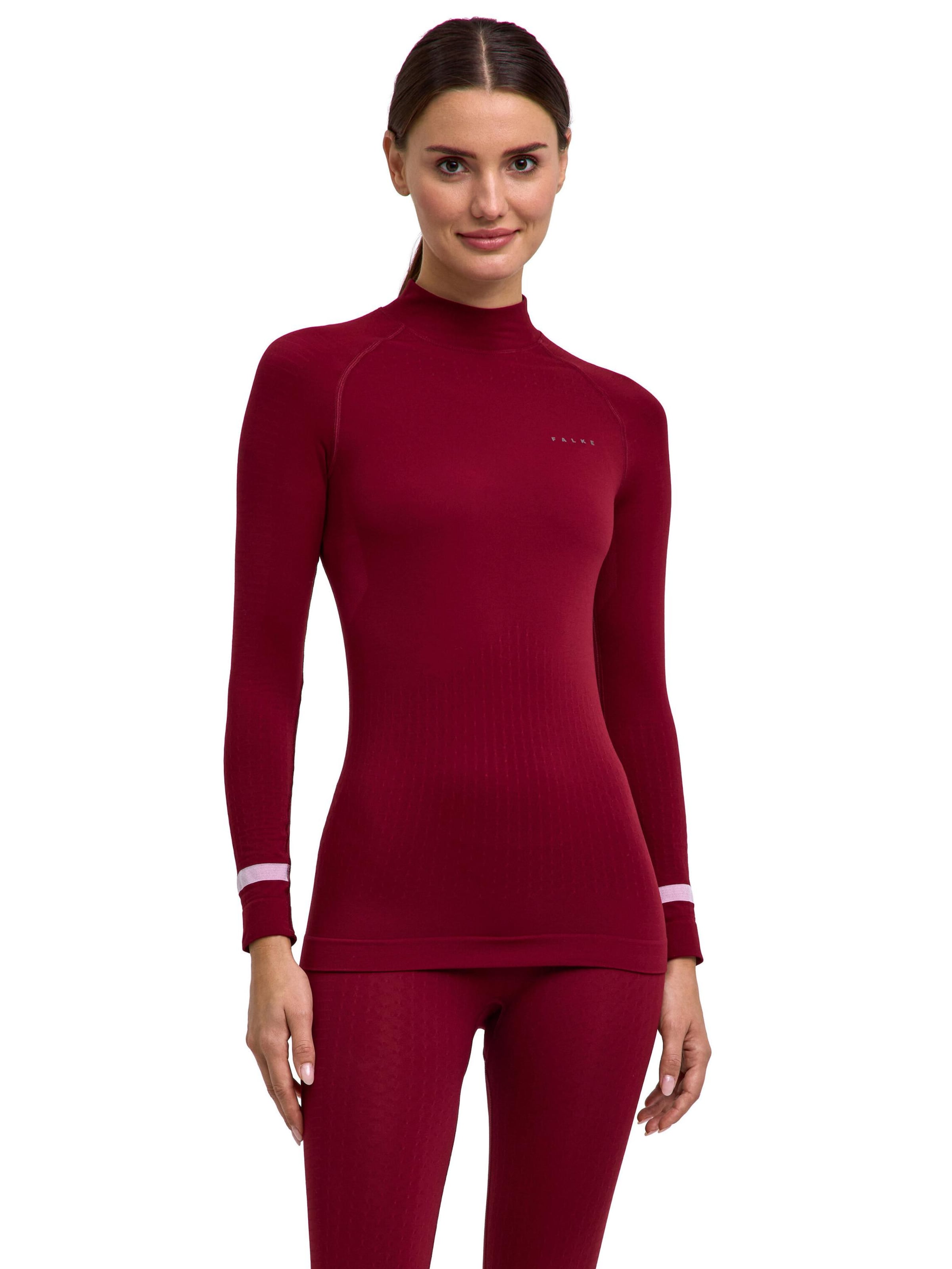 FALKE Base Layer in Red: front