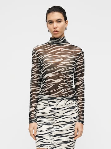 Lala Berlin Shirt 'Lois' in Zwart: voorkant