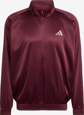 ADIDAS PERFORMANCE Sportjacke in Rot: Vorderseite