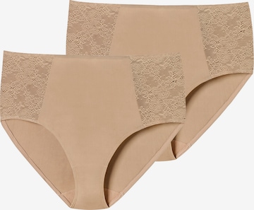 Slip ' Air Spitze ' SCHIESSER en beige : devant
