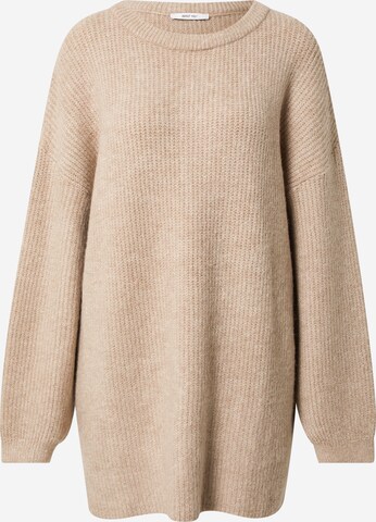 ABOUT YOU Oversized Sweater 'Mina' in Beige: front