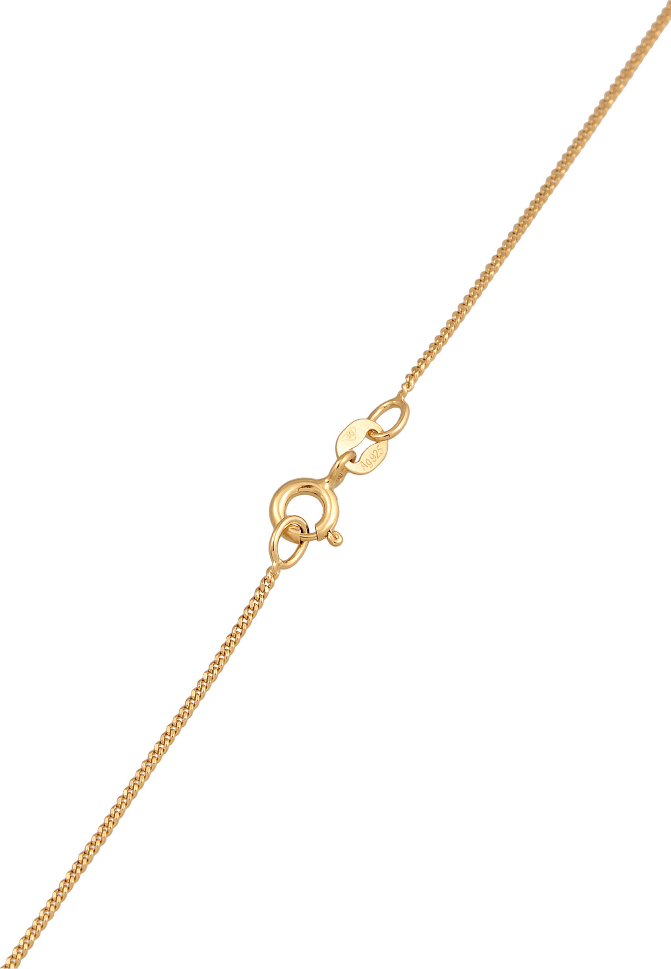 ELLI Ketting 'Kreis' in Goud