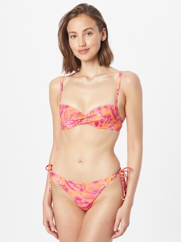 Hunkemöller Balconette Bikinitoppi 'Tulum' värissä vaaleanpunainen