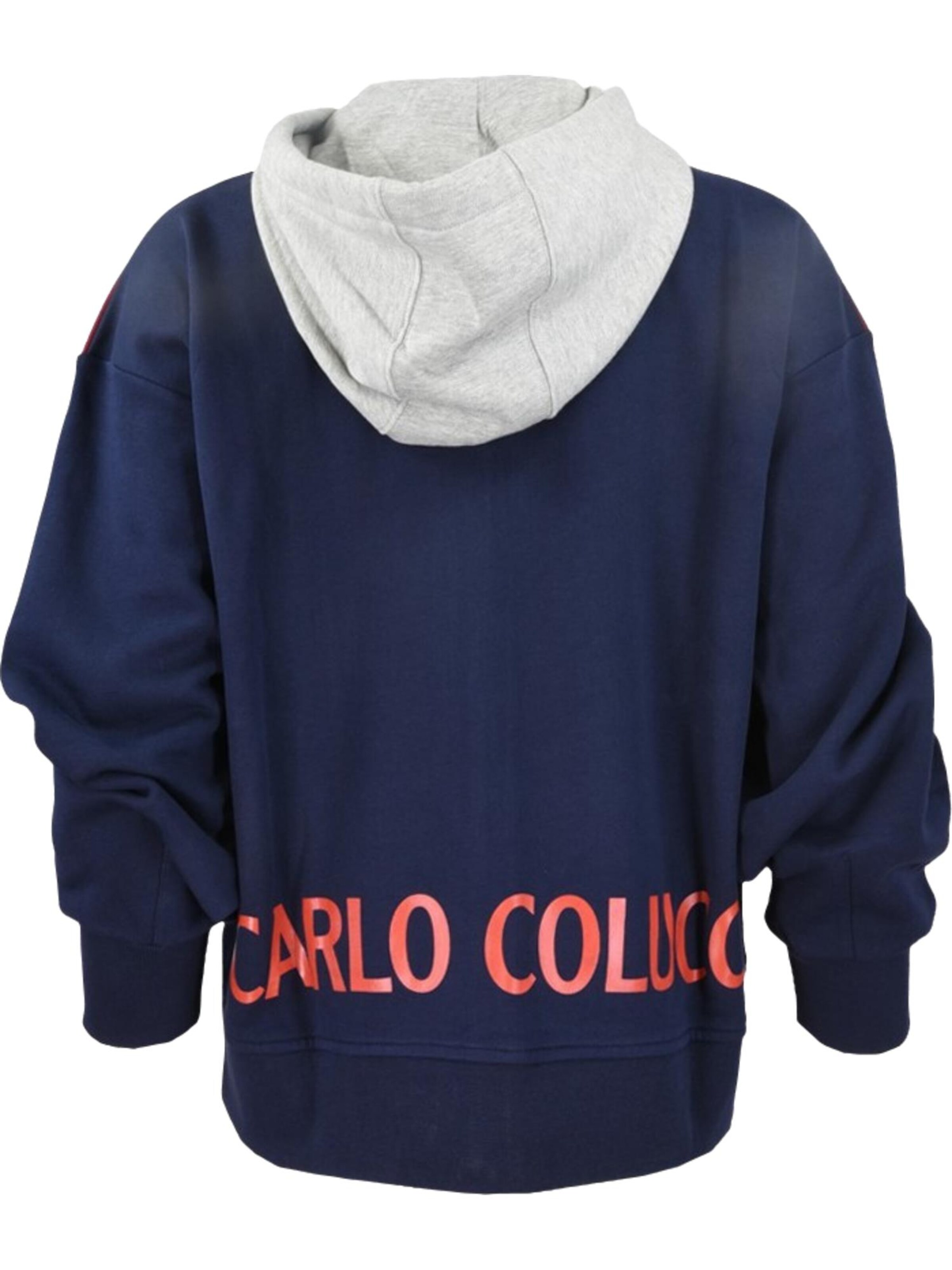 Carlo Colucci Sweatvest 'Carla' in Blauw