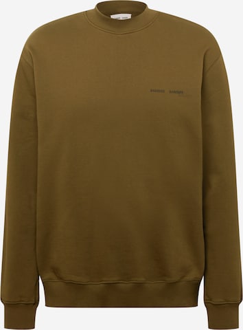 Samsøe Samsøe - Sweatshirt 'Norsbro' em verde: frente